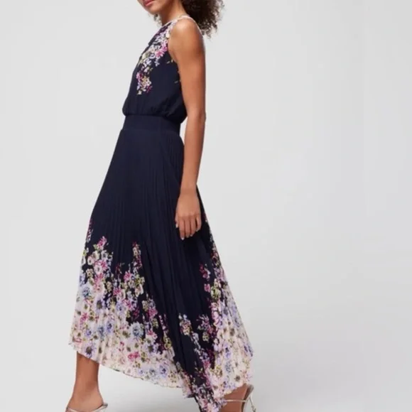 Sleeveless Maxi Floral Dress sz 12 - Picture 5 of 11